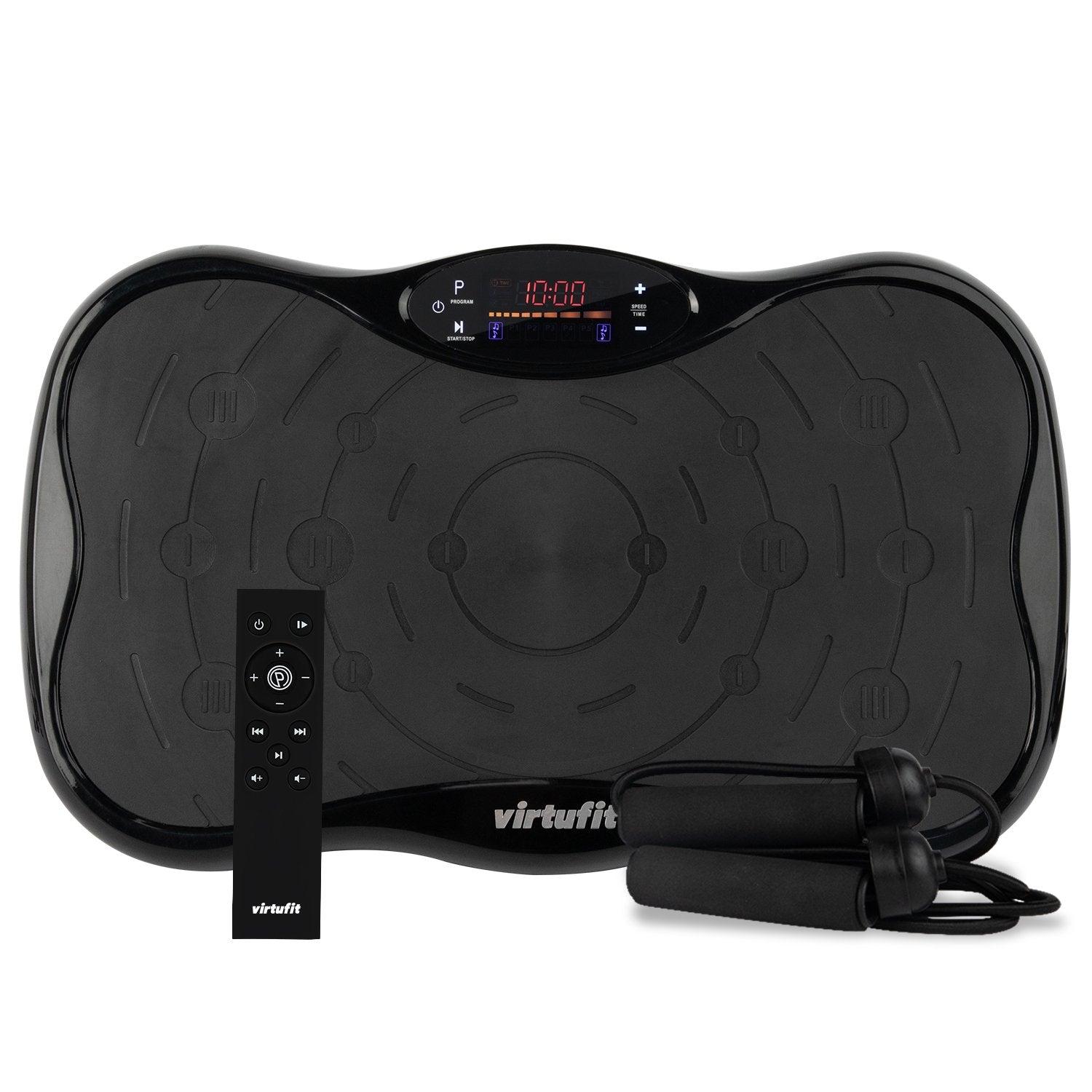 VirtuFit Fitness Vibrationsplade med display og fjernbetjening