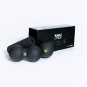 BLACKROLL BLACKBOX MINI sæt med lille foam roller og massagebolde