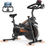 Spinningscykel BASIC fra Billig-fitness i sort og orange