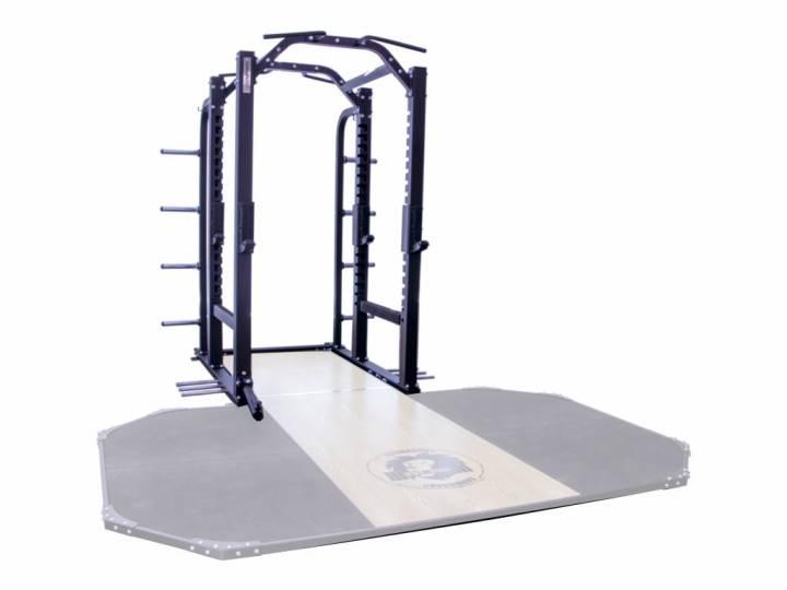 Crossmaxx Power Rack med indbygget dip-station og pull-up bar
