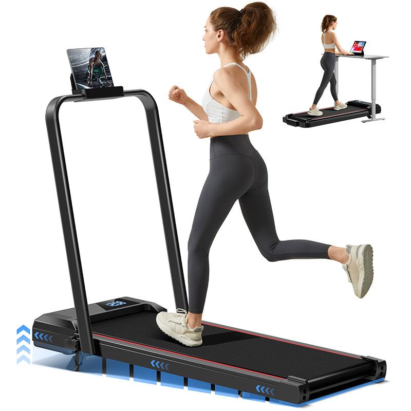 Umay CW1F 3-i-1 sammenklappelig walking pad med bøjle