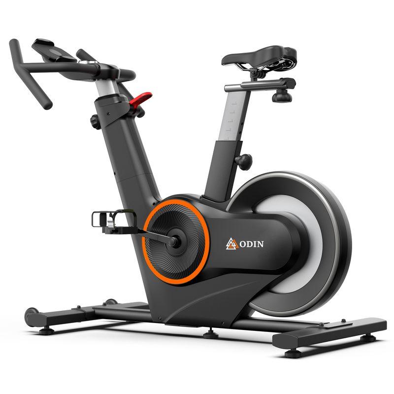 Odin S1000 spinningcykel med sort ramme og digitalt display